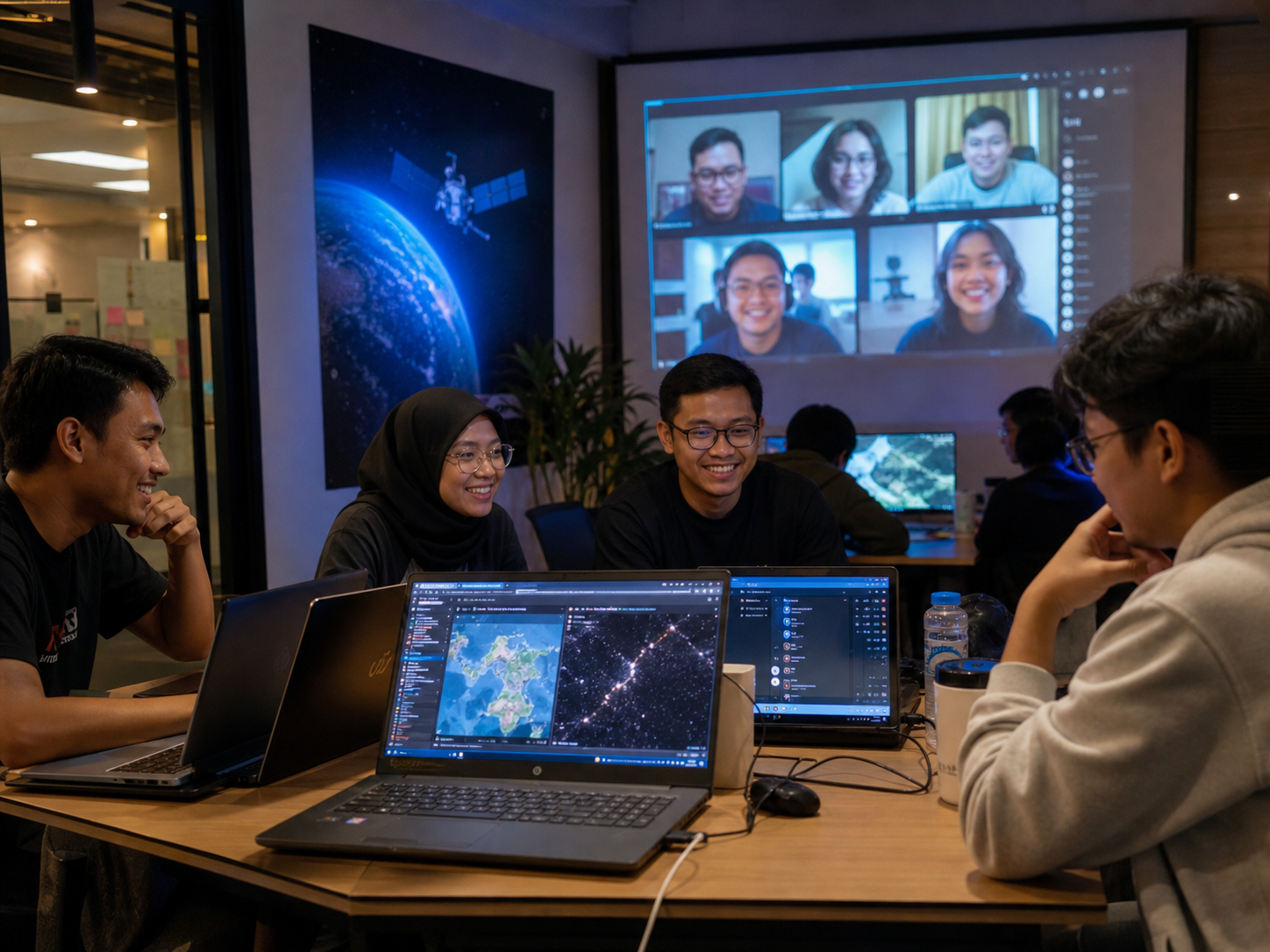 Surabaya virtual NASA Space Apps Indonesia event 2025