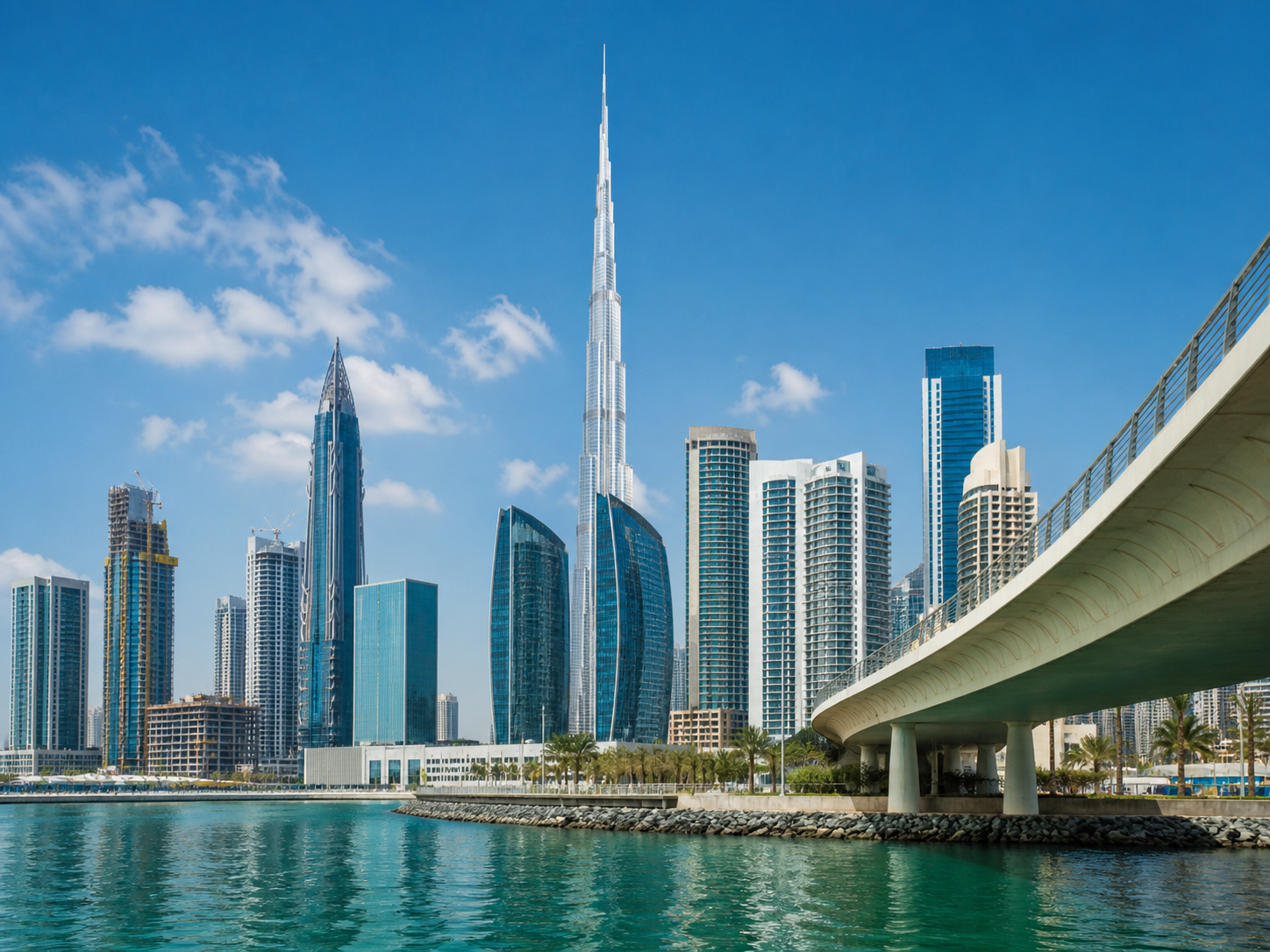 United Arab Emirates city landscape