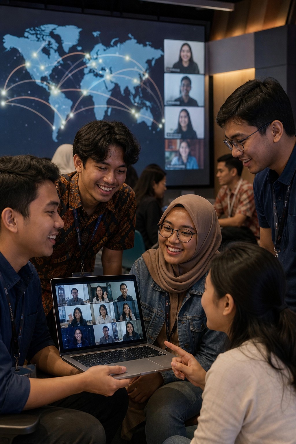 Young innovator participating in NASA Space Apps